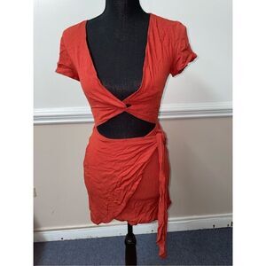 NWT Skylar + Madison Abba Wrap Up Mini in Rust- Rebel Violet